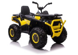 Quad na Akumulator XMX607 Dla Dzieci Światła LED MP3 Żółty