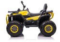 Quad na Akumulator XMX607 Dla Dzieci Światła LED MP3 Żółty