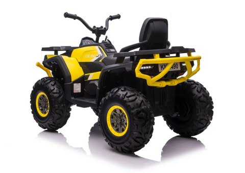 Quad na Akumulator XMX607 Dla Dzieci Światła LED MP3 Żółty