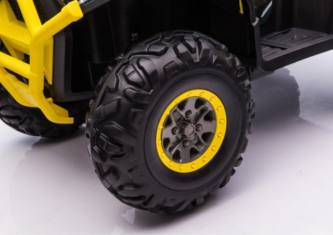 Quad na Akumulator XMX607 Dla Dzieci Światła LED MP3 Żółty