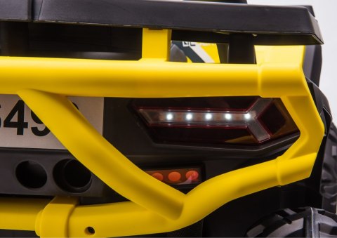 Quad na Akumulator XMX607 Dla Dzieci Światła LED MP3 Żółty