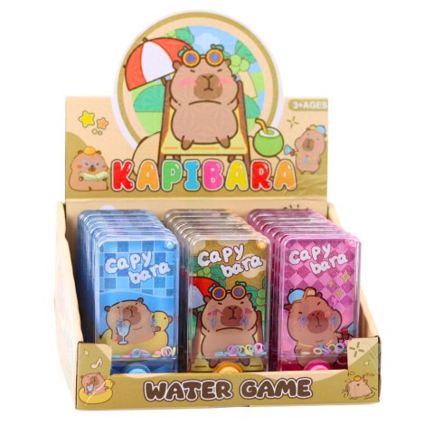Gra Zręcznościowa Wodna Kapibara Kółeczka Mix kolor 12,5 cm