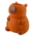 Pojemnik Na Długopisy Kapibara Figurka Organizer Brązowa 10 x7 cm