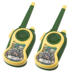 Walkie Talkie Krótkofalówki Militarne Wojskowe Dla Dzieci 300m
