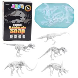 Zestaw Kreatywny 2w1 Tworzenie Mydła Wykopaliska Dinozaury