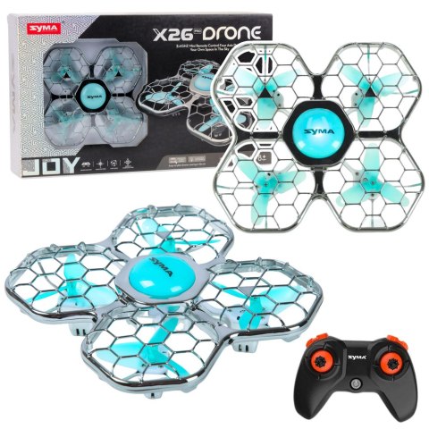 Dron Zdalnie Sterowany RC Syma X26 PRO Akrobacje Światła LED WIFI