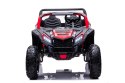 Auto Na Akumulator Buggy STRONG A032 Światła LED MP4 Czerwony