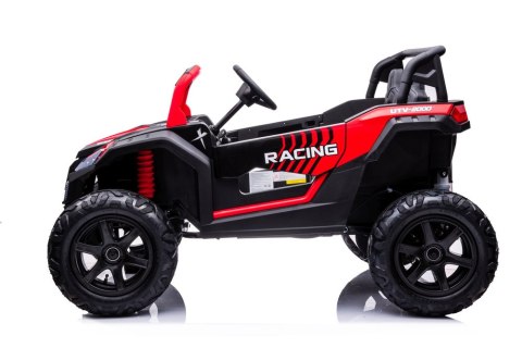 Auto Na Akumulator Buggy STRONG A032 Światła LED MP4 Czerwony