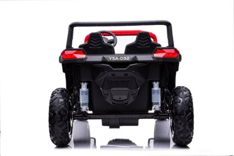 Auto Na Akumulator Buggy STRONG A032 Światła LED MP4 Czerwony