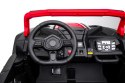 Auto Na Akumulator Buggy STRONG A032 Światła LED MP4 Czerwony