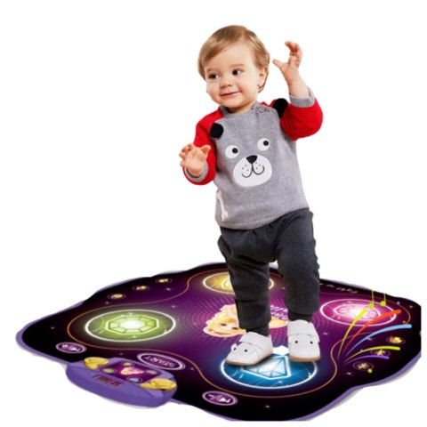 Interaktywna Mata Taneczna Muzyczna Dla Dzieci z Bluetooth 9 Poziomów Gry