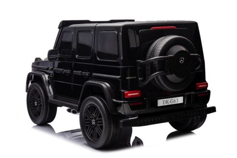 Auto Na Akumulator Mercedes G63 4X4 XXL 24V14AH Czarny Lakierowany