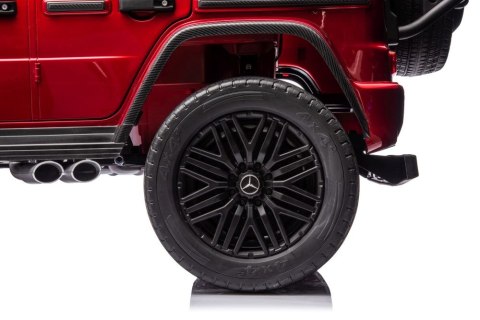 Auto Na Akumulator Mercedes G63 4X4 XXL 24V14AH Czerwony Lakierowany