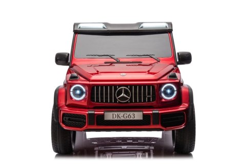 Auto Na Akumulator Mercedes G63 4X4 XXL 24V14AH Czerwony Lakierowany