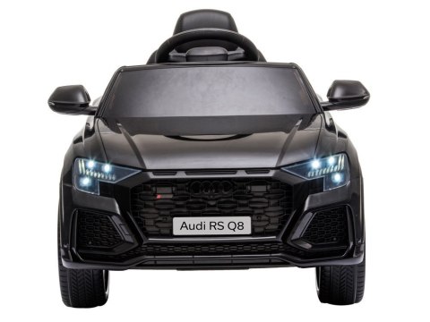 Samochód na akumulator Audi RS Q8 Światła LED MP3 Pilot Czarny