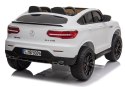 Auto na Akumulator Mercedes GLC 63S Dwuosobowy Światła LED MP3 Biały
