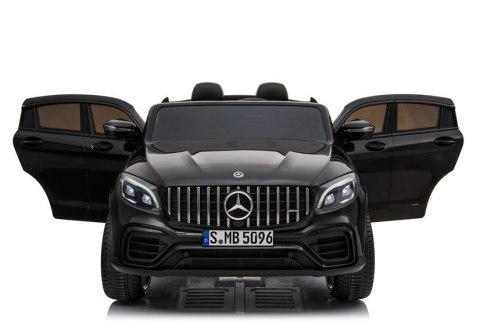 Auto na Akumulator Mercedes GLC 63S Dwuosobowy Światła LED MP3 Czarny