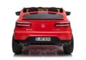 Auto na Akumulator Mercedes GLC 63S Dwuosobowy LED MP3 Czerowny Lakierowany