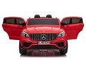 Auto na Akumulator Mercedes GLC 63S Dwuosobowy LED MP3 Czerowny Lakierowany