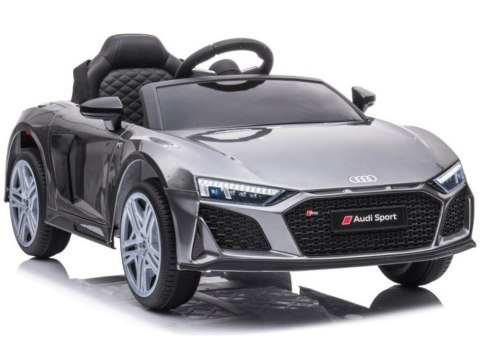 Auto Na Akumulator Audi R8 Lift A300 Światła LED Pilot Srebrne
