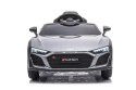 Auto Na Akumulator Audi R8 Lift A300 Światła LED Pilot Srebrne