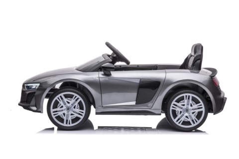 Auto Na Akumulator Audi R8 Lift A300 Światła LED Pilot Srebrne