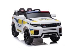 Auto Na Akumulator BBH-021 Światła LED Muzyka Pilot Policyjne Białe