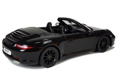 Auto Porsche 911 Carrera S Samochód Zdalnie Sterowane RC Rastar Czarny 1:12