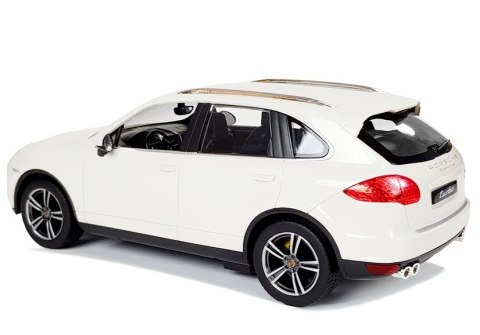 Auto Porsche Cayenne Samochód Zdalnie Sterowane RC Rastar Białe 1:14