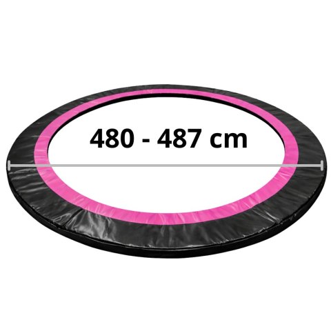 Osłona na sprężyny do Trampoliny Sport Max 16ft Czarno-Różowa