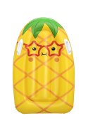 Dmuchana Deska Do Pływania Z Uchwytami Ananas Żółta 84 x 56 cm Bestway 42049